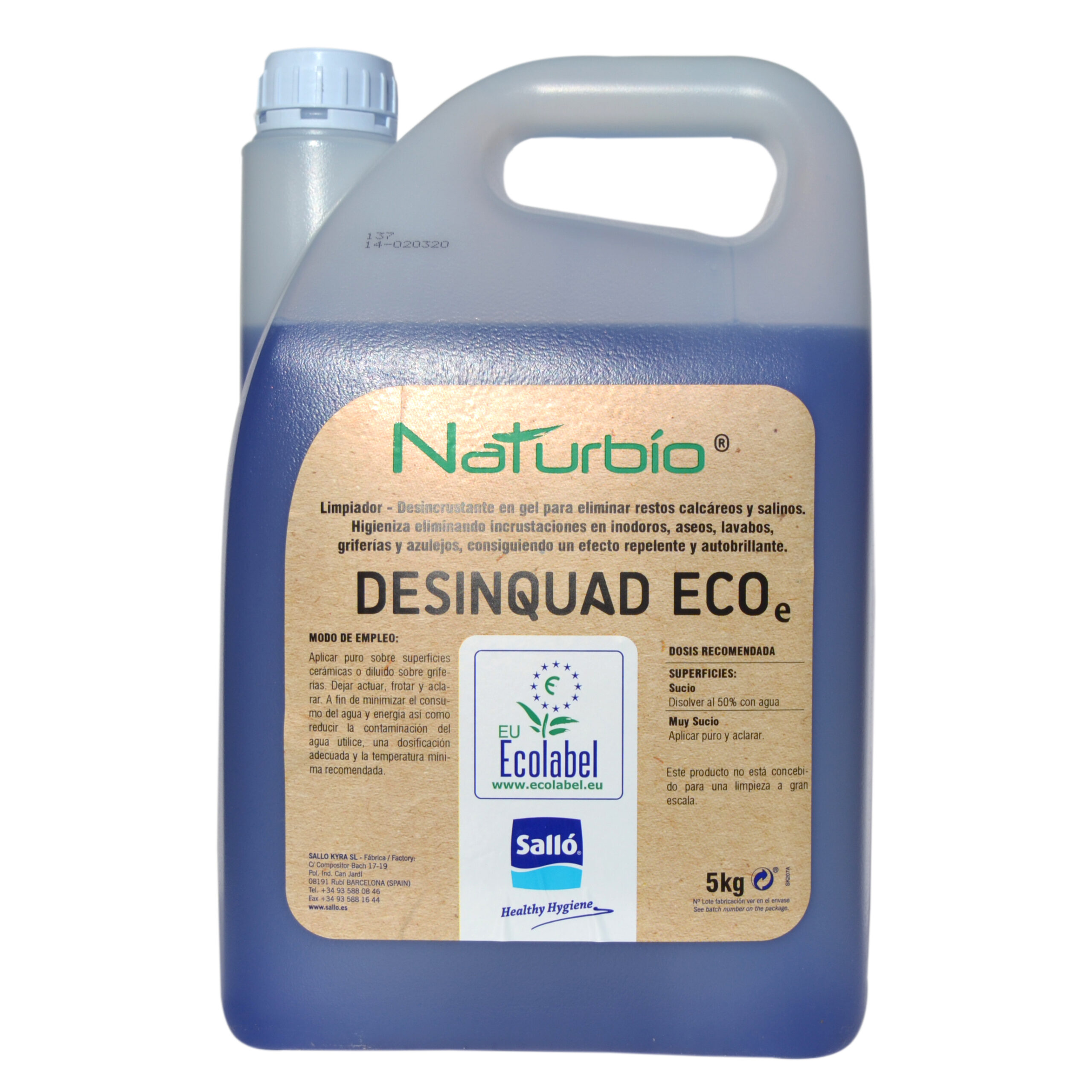 Limpiador ecológico bioalcohol concentrado Concentralia® Naturbío® SK-9 -  Concentralia