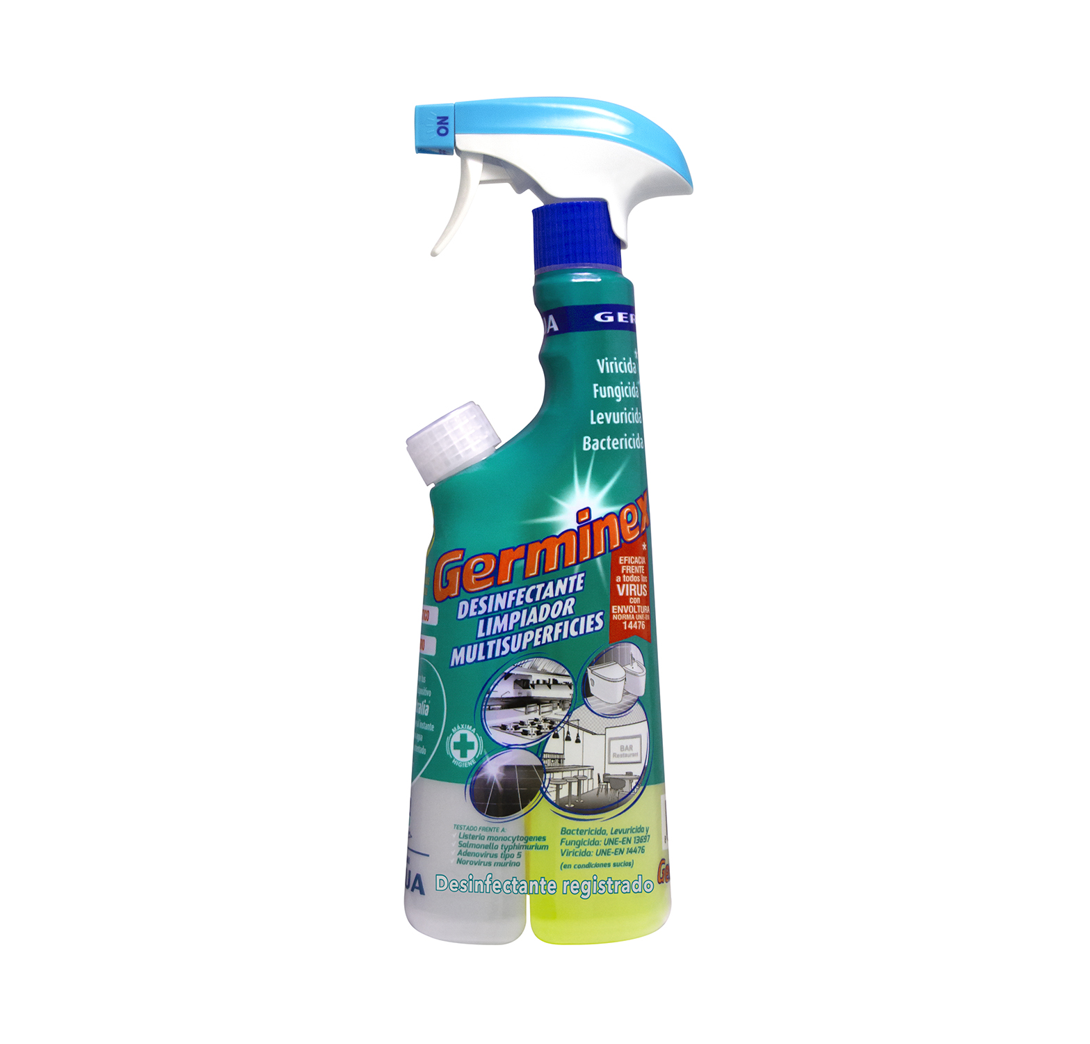 Comprar el desinfectante concentrado Germinex para la limpieza de las  superficies de Sallo Kyra
